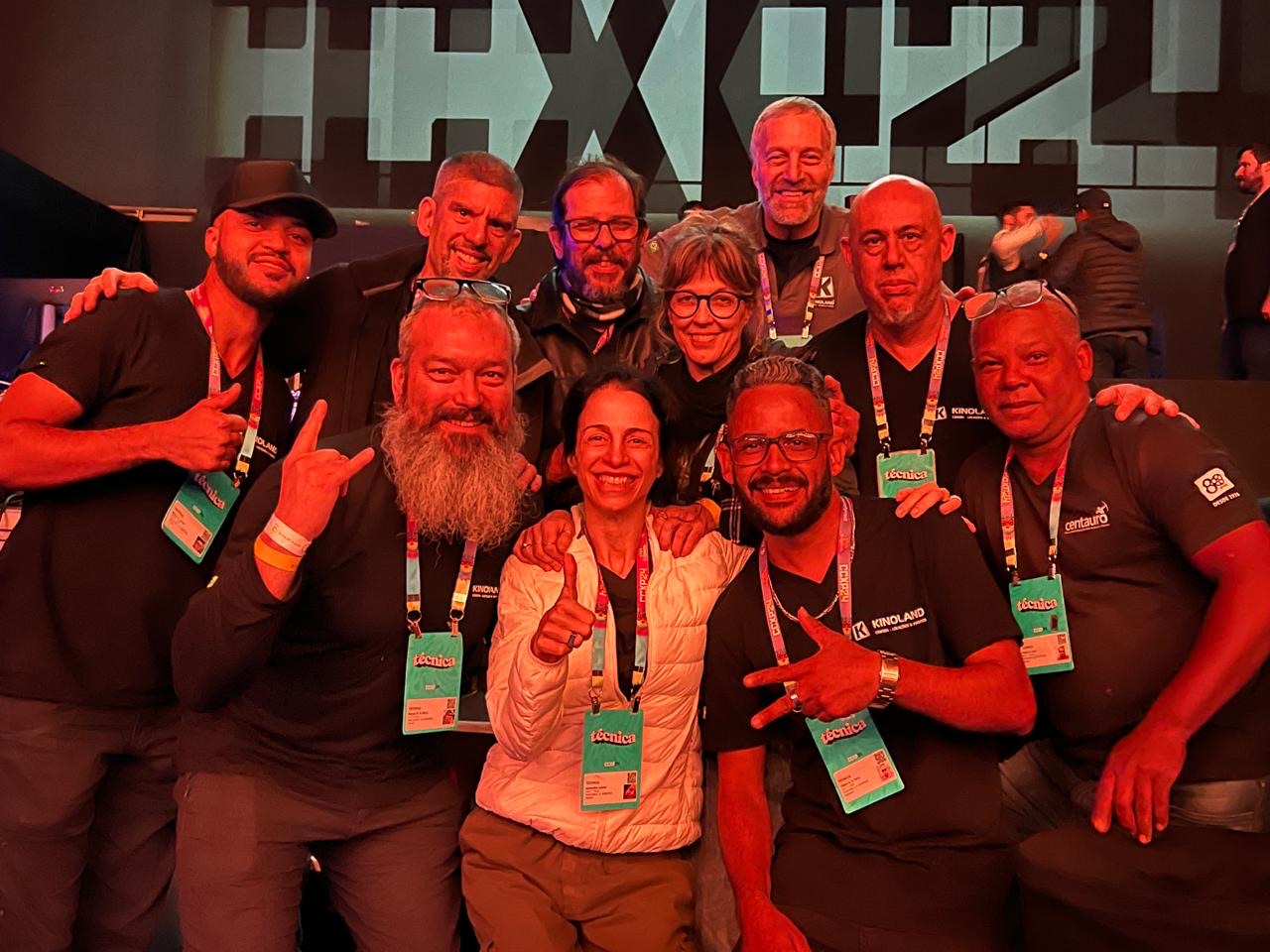 Kinoland CCXP 2024 — equipo técnico, São Paulo