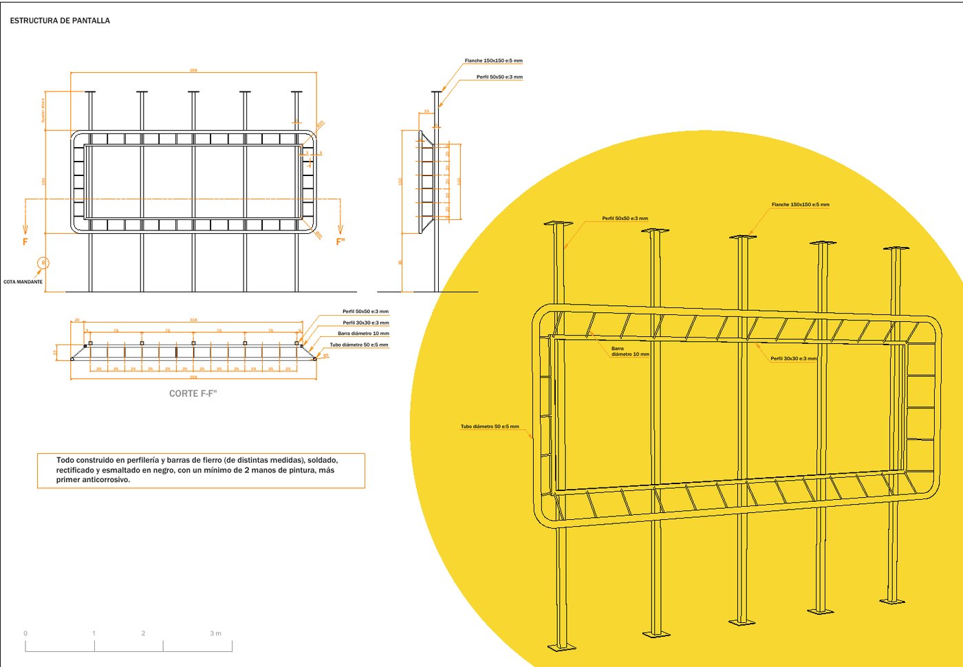 Estructura de pantalla